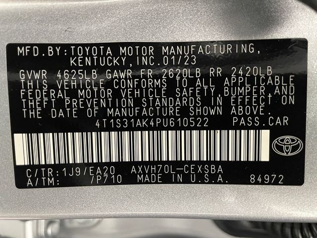 2023 Toyota Camry Hybrid SE CVT - 22922827 - 42