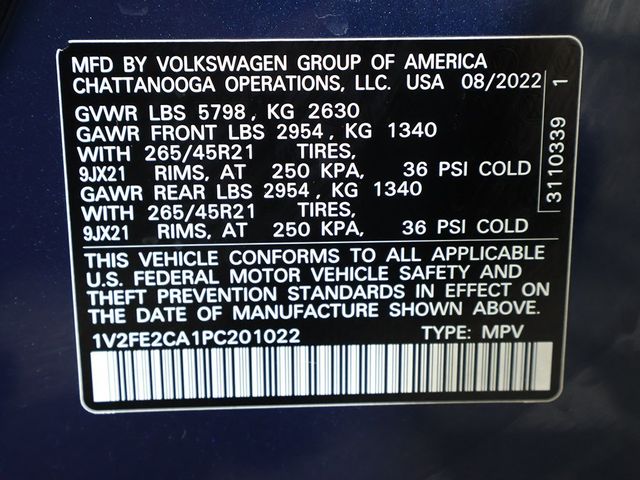 2023 Volkswagen Atlas Cross Sport 3.6L V6 SEL Premium R-Line 4MOTION - 22918824 - 58