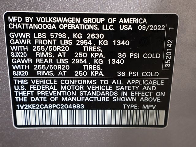 2023 Volkswagen Atlas Cross Sport 3.6L V6 SE w/Technology 4MOTION - 22930776 - 54