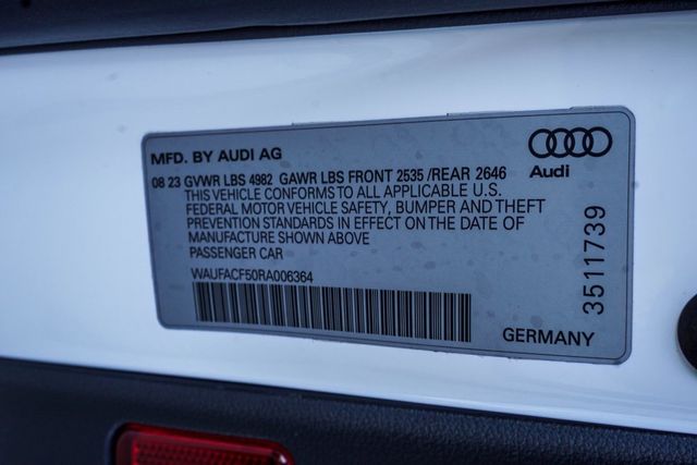2024 Audi A5 Sportback S line Premium Plus 45 TFSI quattro - 22934524 - 36