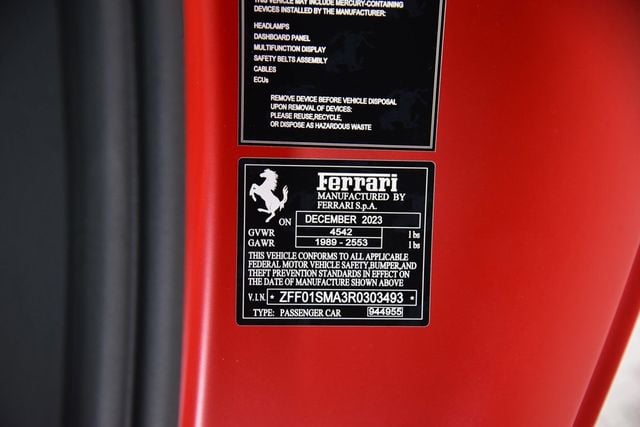 2024 Ferrari 296 GTS Convertible - 22409154 - 30