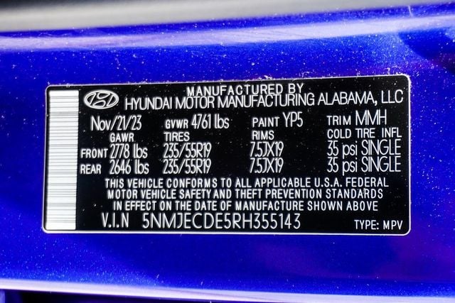 2024 Hyundai Tucson Limited AWD - 22899632 - 47