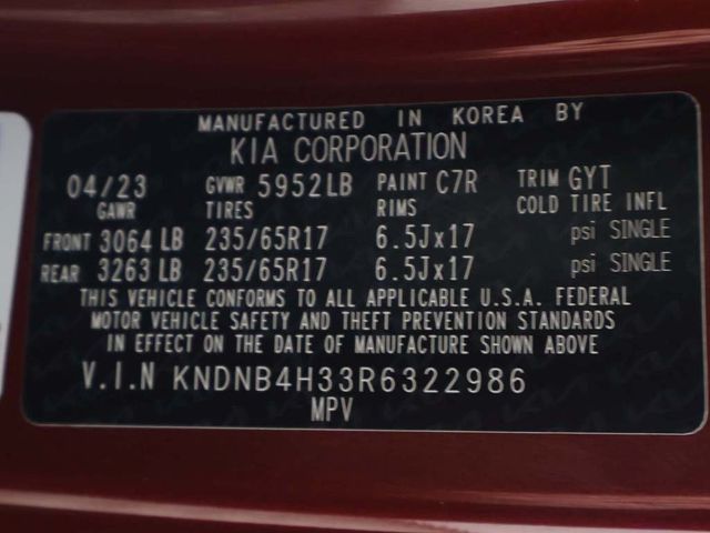 2024 Kia Carnival LX FWD w/Seat Pkg - 22926233 - 52