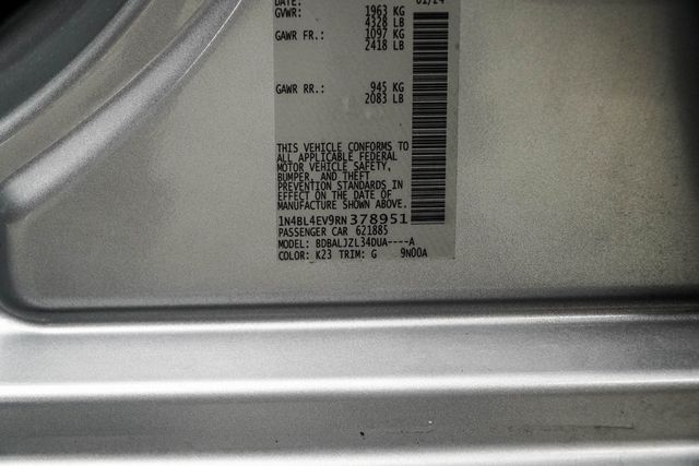 2024 Nissan Altima 2.5 SL Sedan - 22908489 - 37