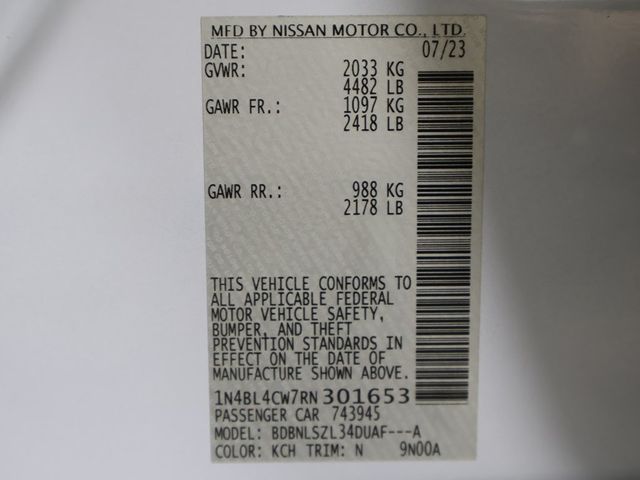 2024 Nissan Altima 2.5 SR AWD Sedan - 22918118 - 52