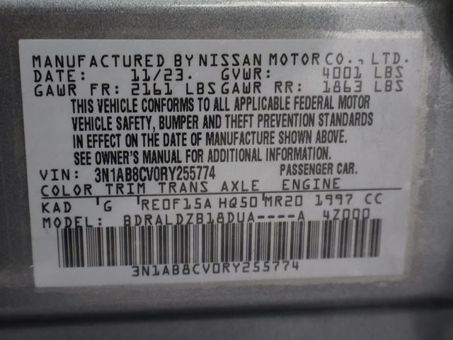 2024 Nissan Sentra SV CVT - 22926658 - 45