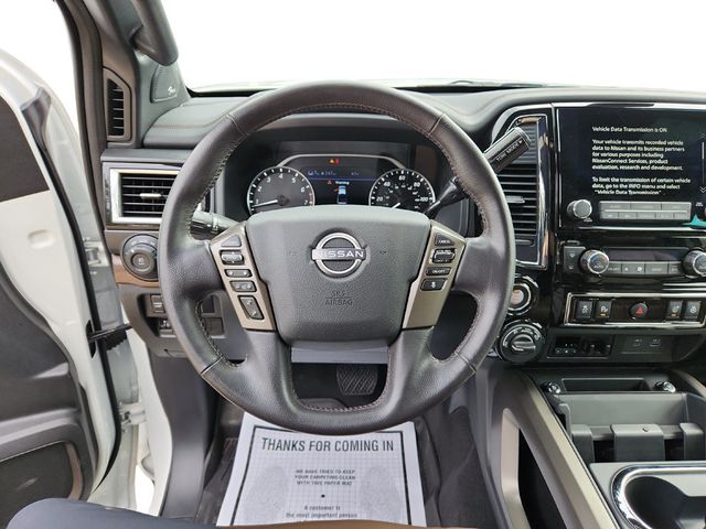 2024 Nissan Titan 4x4 Crew Cab Platinum Reserve with Moonroof & Utility Packages - 22934182 - 23