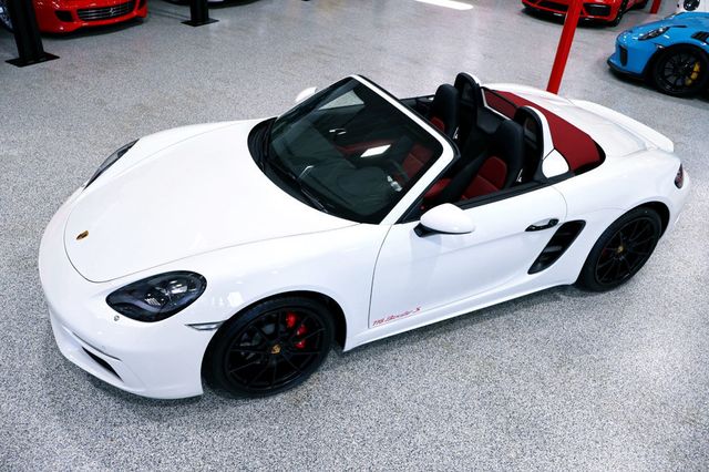 2024 Porsche 718 BOXSTER S Manual WHITE...427 Miles...Rare 6sp Manual - 22900848 - 0