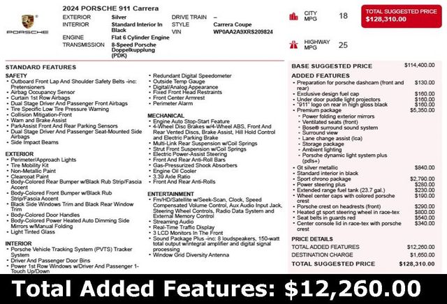 2024 Porsche 911 Carrera Coupe - 22886202 - 2