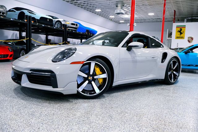 2024 Porsche CARRERA TURBO S CPE CHALK...1,407 Miles...Sport Design Aero Pkg! - 22900640 - 4