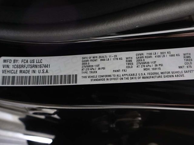 2024 Ram 1500 Laramie 4x4 Crew Cab 5'7" Box - 22934819 - 53