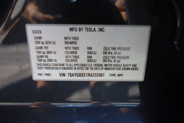 2024 TESLA MODEL Y Long Range AWD - 22933099 - 44