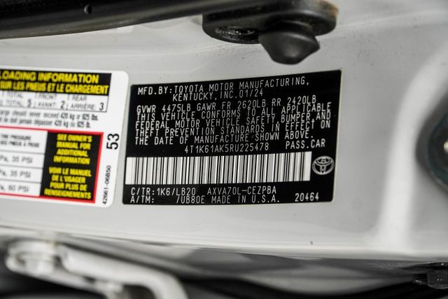 2024 Toyota Camry XSE Automatic - 22929441 - 42