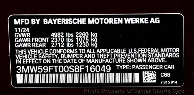 2025 BMW 3 Series M340i - 22932954 - 50