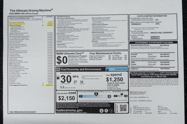 2025 BMW 4 Series 430i xDrive - 22937466 - 49