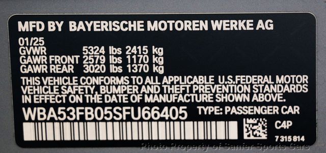 2025 BMW 4 Series M440i Gran - 22928060 - 52