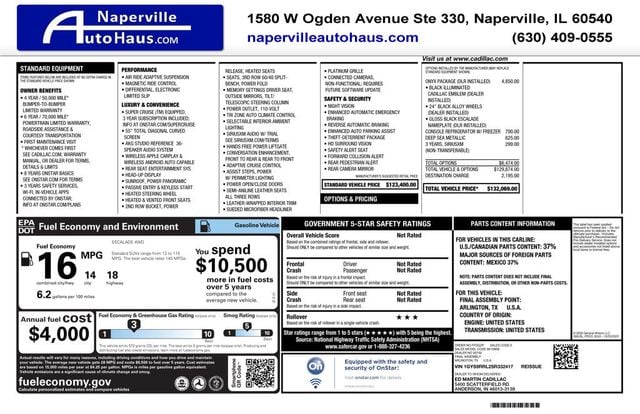 2025 Cadillac Escalade ESV Sport Platinum's photo