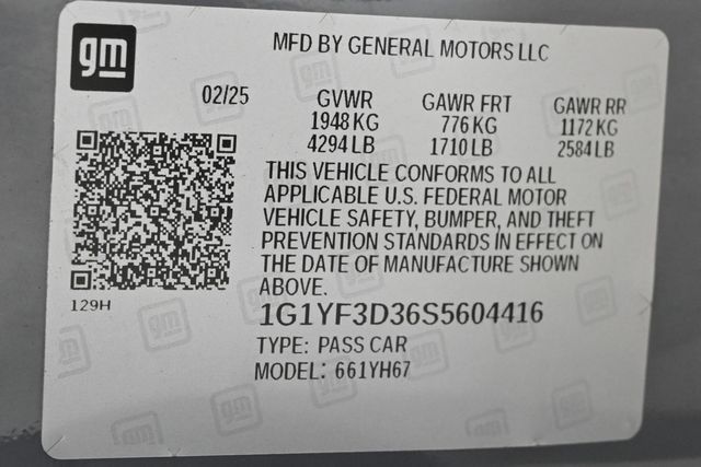 2025 Chevrolet Corvette Z06 - 22931079 - 30