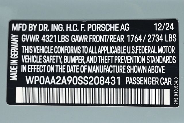 2025 Porsche 911 Carrera - 22877990 - 29