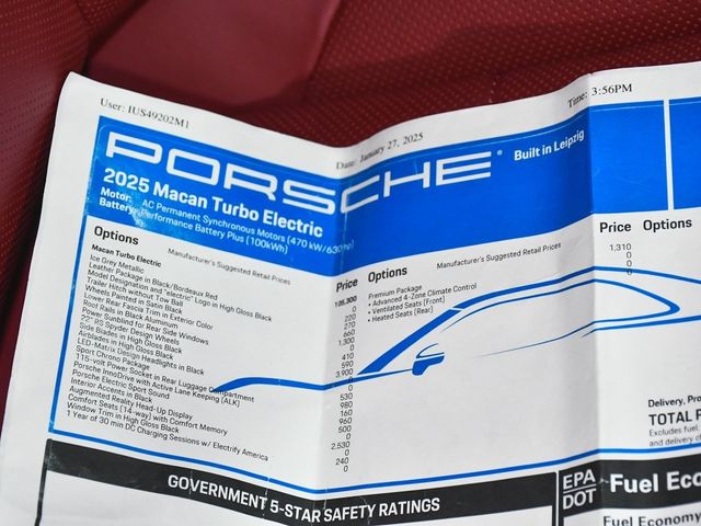 2025 Porsche Macan Electric Turbo - 22937763 - 62