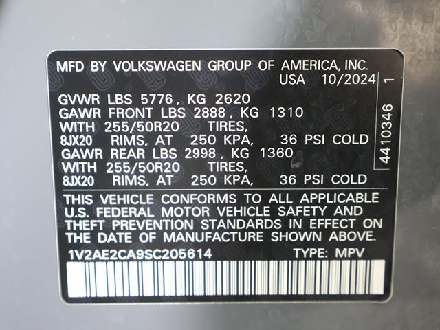 2025 Volkswagen Atlas Cross Sport 2.0T SEL R-Line Black 4MOTION - 22920772 - 62