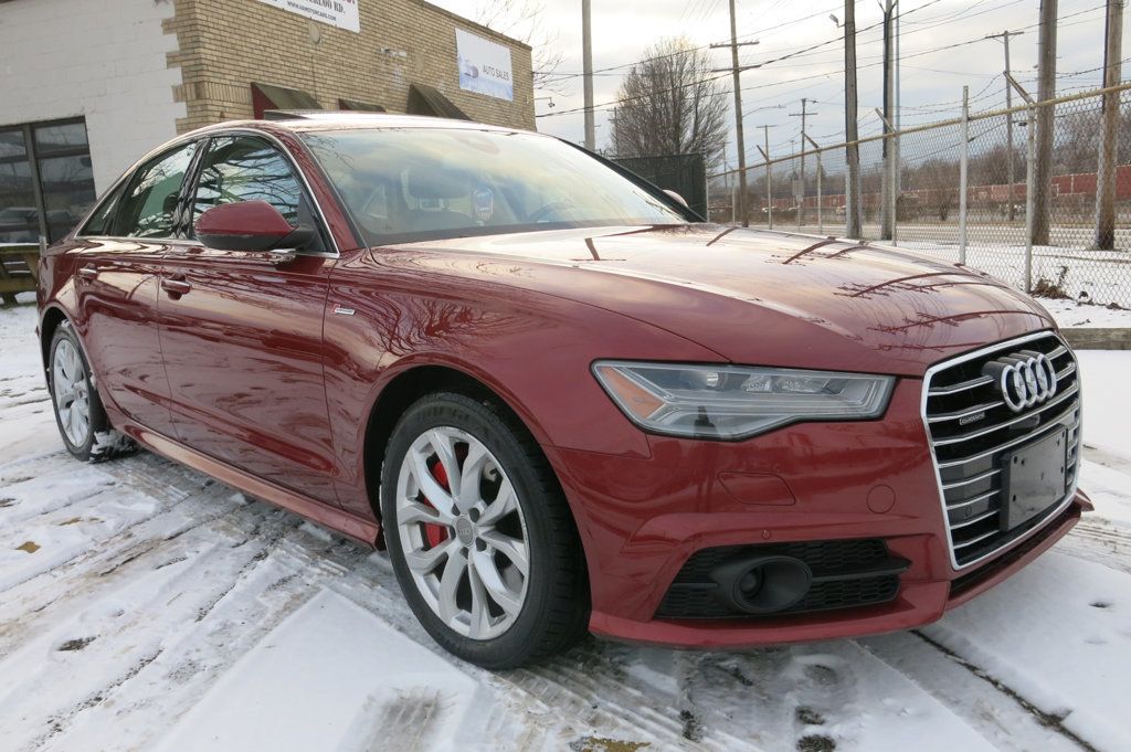 Misano Red Pearl Effect 2017 Audi A6 3.0T quattro Premium Plus Sedan AWD Sedan All-Wheel Drive 8-Speed Automatic