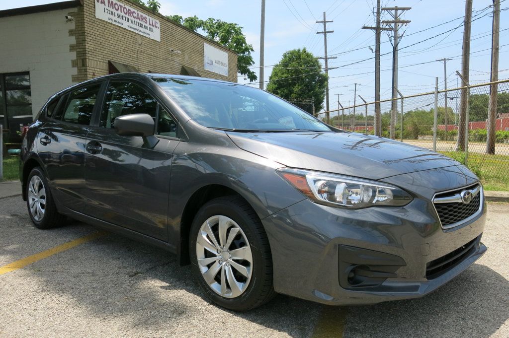 Magnetite Gray Metallic 2019 Subaru Impreza Hatchback All-Wheel Drive Continuously Variable Transmission