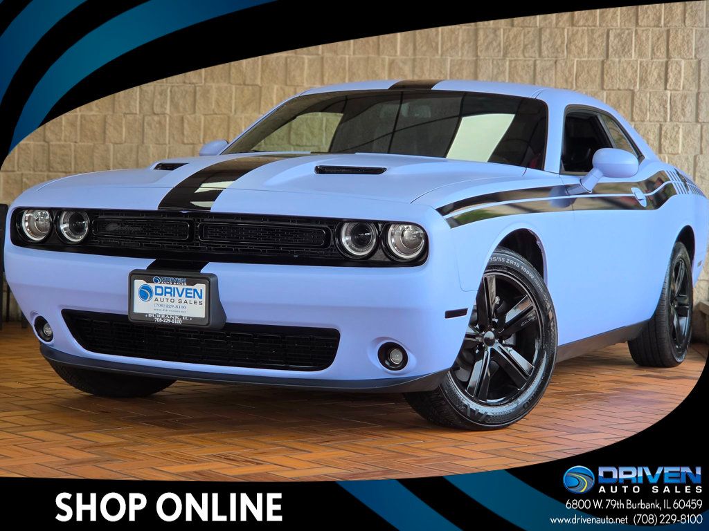 Gray (Granite Pearlcoat) 2019 Dodge Challenger Coupe Rear-Wheel Drive 8-Speed Automatic