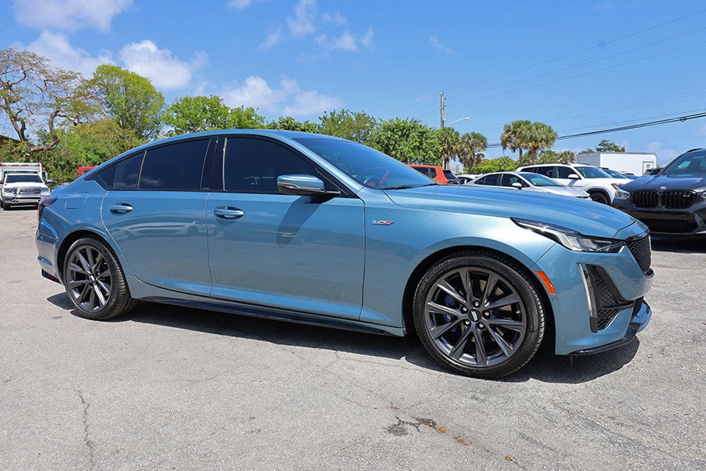 Gray (Midnight Steel Metallic) 2023 Cadillac CT5 V-Series RWD Sedan Rear-Wheel Drive Automatic