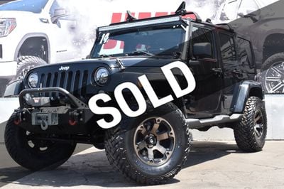 2014 Used Jeep Wrangler Unlimited Sahara 4x4 17