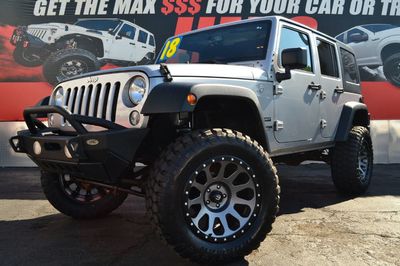 2018 Used Jeep Wrangler JK Unlimited Sport 4x4 20