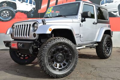 2015 Used Jeep Wrangler 4x4 Rough Country Suspension 35