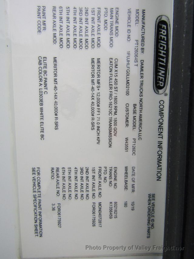 2020 Freightliner Cascadia 126-3