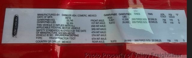 2019 Freightliner Cascadia 126-24