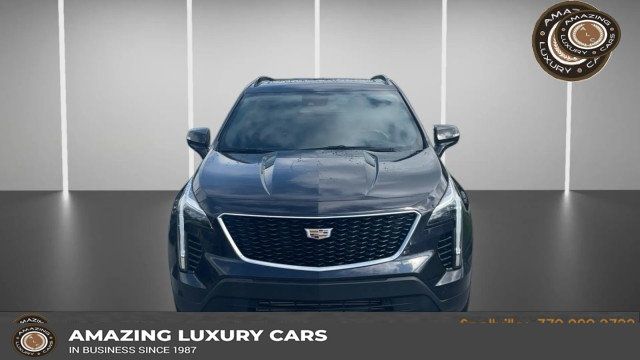 Gray 2023 Cadillac XT4 SUV / Crossover Four-Wheel Drive 9-Speed Automatic