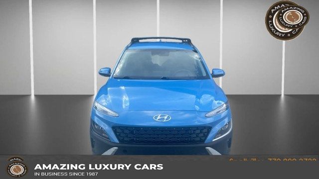 Blue Wave 2022 Hyundai Kona SEL FWD SUV / Crossover Front-Wheel Drive Automatic