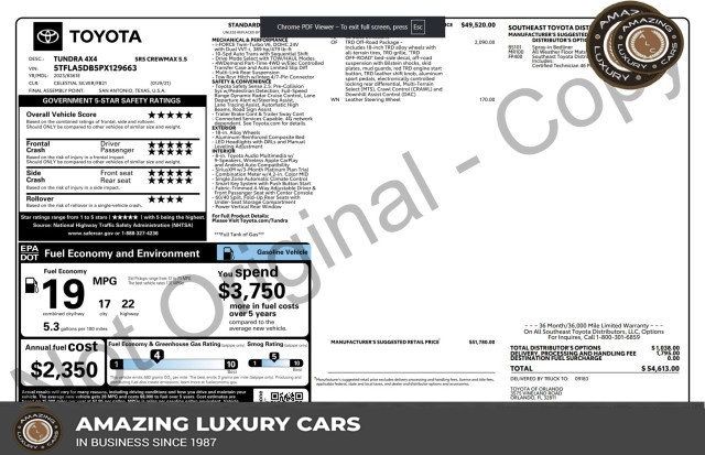 2023 Toyota Tundra 4WD SR5