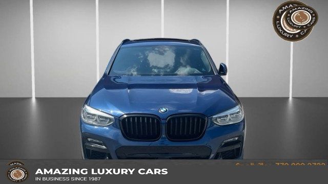 Blue 2021 BMW X4 SUV / Crossover All-Wheel Drive 8-Speed Automatic