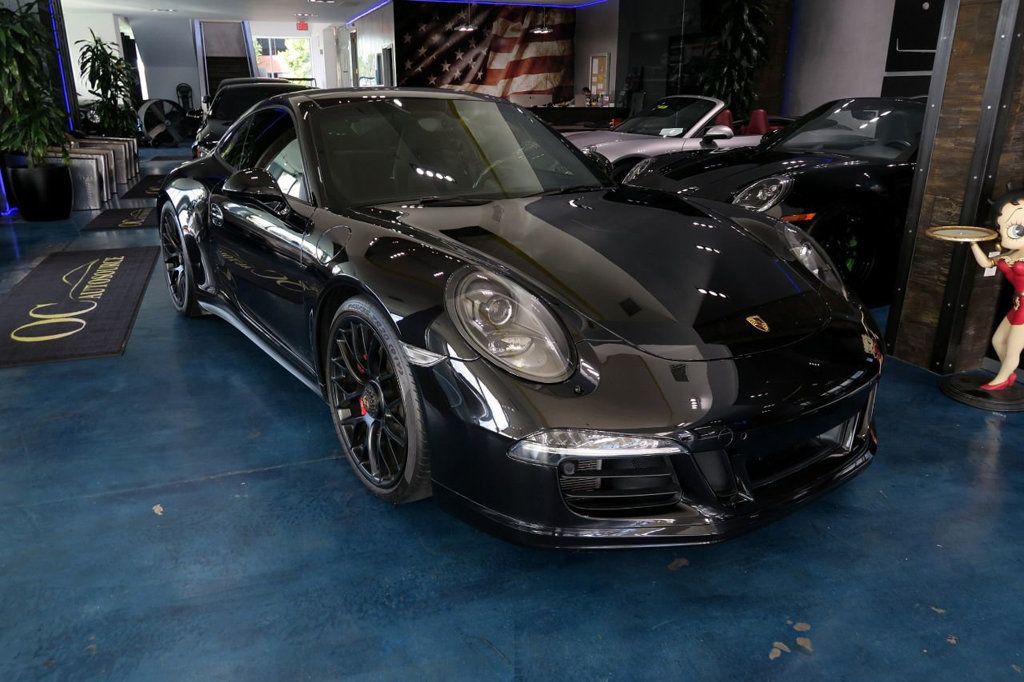 Jet Black Metallic 2016 Porsche 911 Carrera 4 GTS Coupe AWD Coupe All-Wheel Drive 7-Speed Automatic