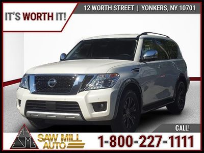 2018 Used Nissan Armada Platinum 4x4 w Navigation at Saw Mill Auto