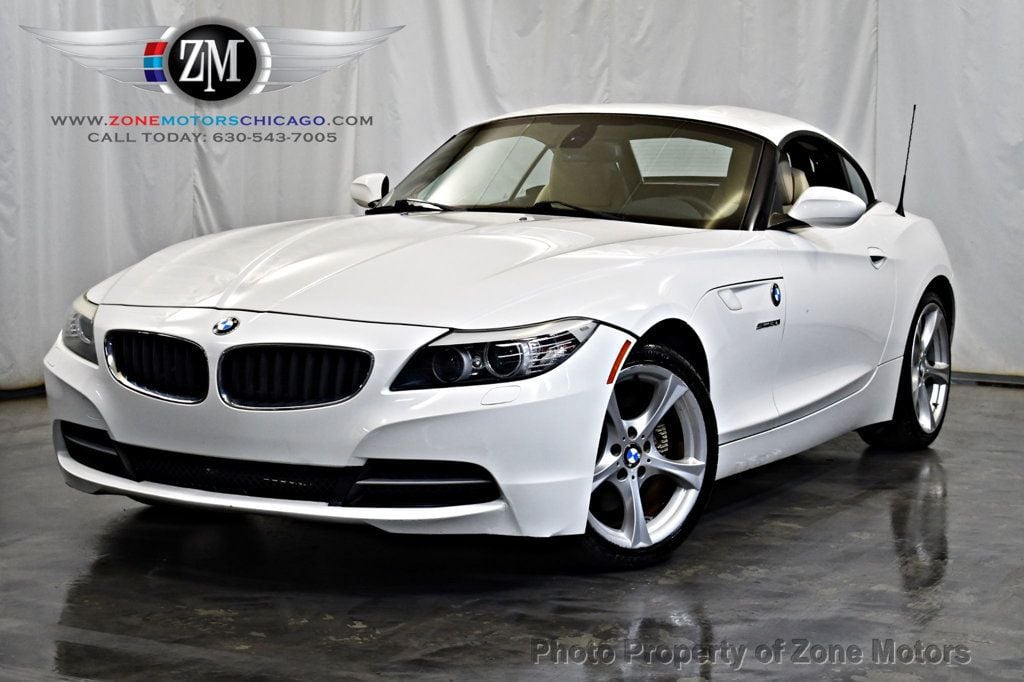 White 2011 BMW Z4 Convertible Rear-Wheel Drive 6-Speed Automatic