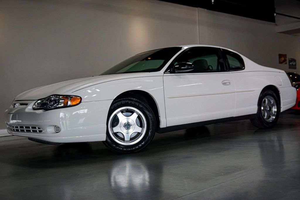 White 2004 Chevrolet Monte Carlo LS FWD Coupe Front-Wheel Drive 4-Speed Automatic