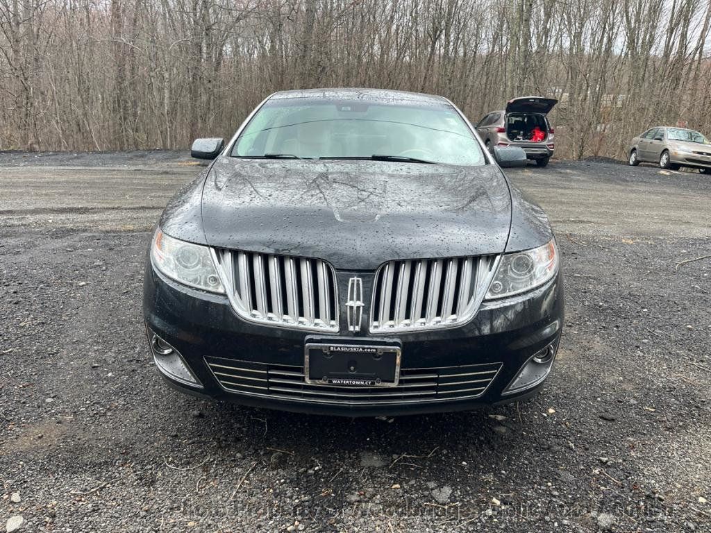 Black 2009 Lincoln MKS AWD Sedan All-Wheel Drive 6-Speed Automatic