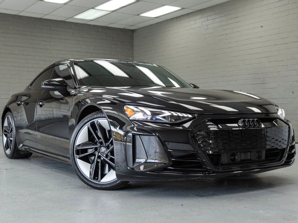 Mythos Black Metallic 2024 Audi RS e-tron GT quattro AWD Sedan All-Wheel Drive 2-Speed Automatic