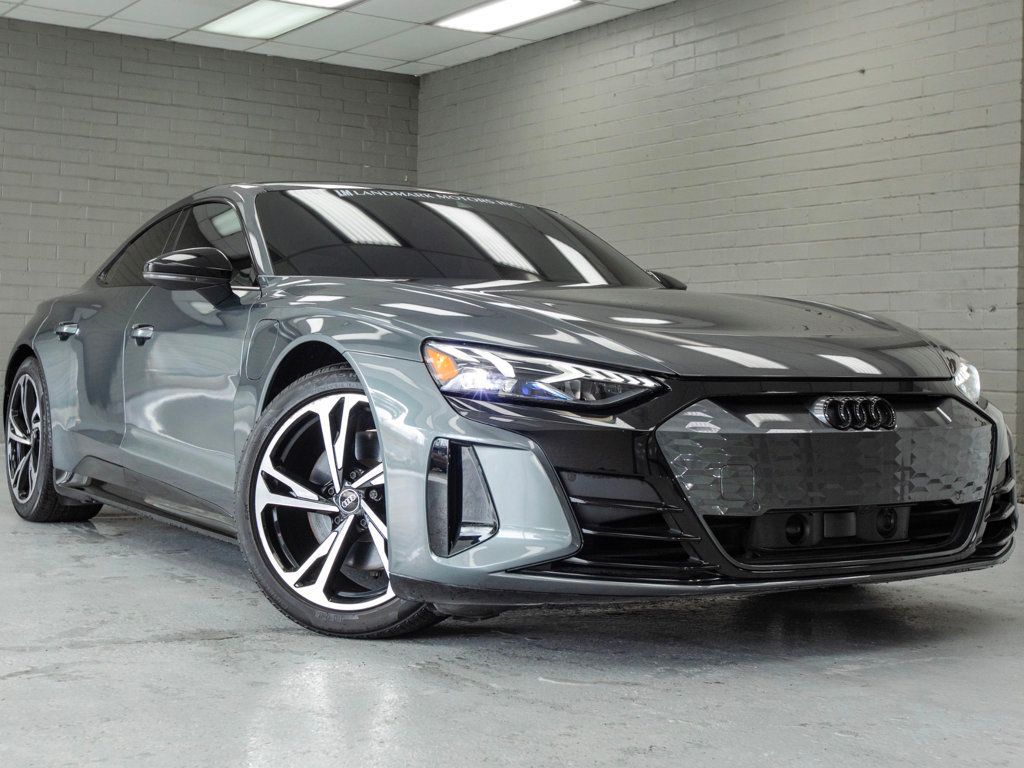Daytona Gray Pearl Effect 2023 Audi e-tron GT quattro Premium Plus AWD Sedan All-Wheel Drive 2-Speed Automatic