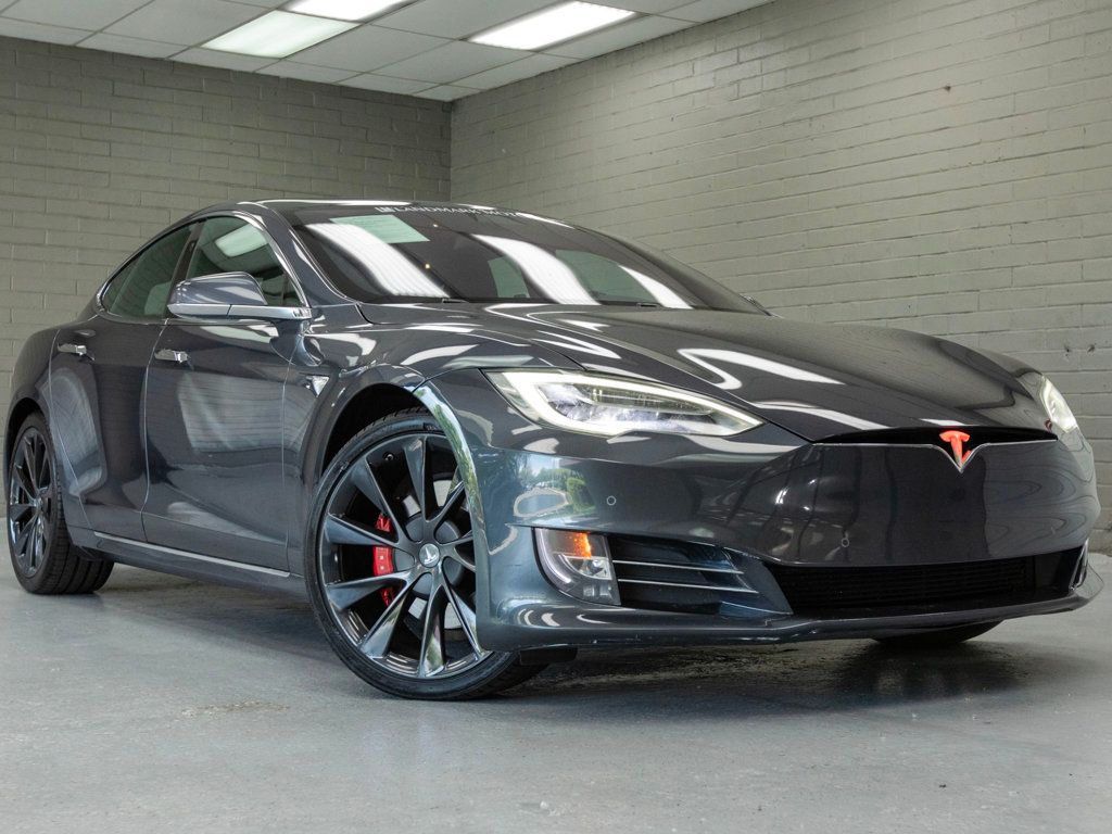 Midnight Silver Metallic 2019 Tesla Model S P100D AWD Sedan All-Wheel Drive 1-Speed Automatic