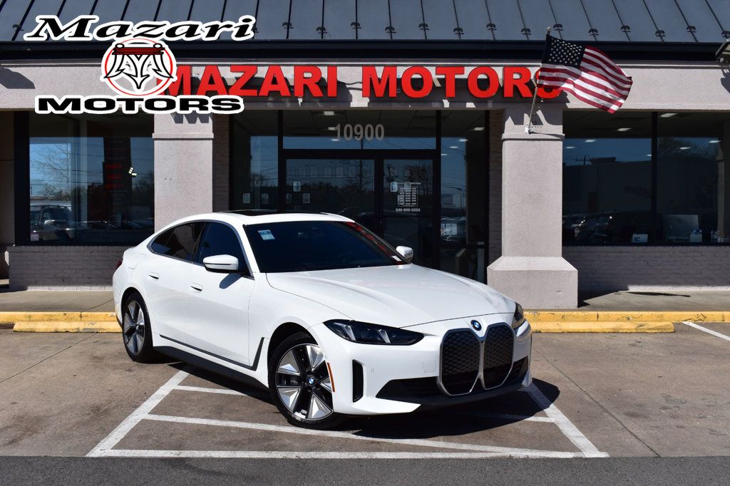 White 2025 BMW i4 eDrive40 Gran Coupe FWD Sedan Rear-Wheel Drive Automatic