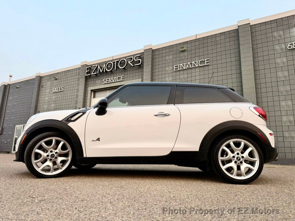 Light White 2013 MINI Cooper Paceman Hatchback All-Wheel Drive 6-Speed Automatic