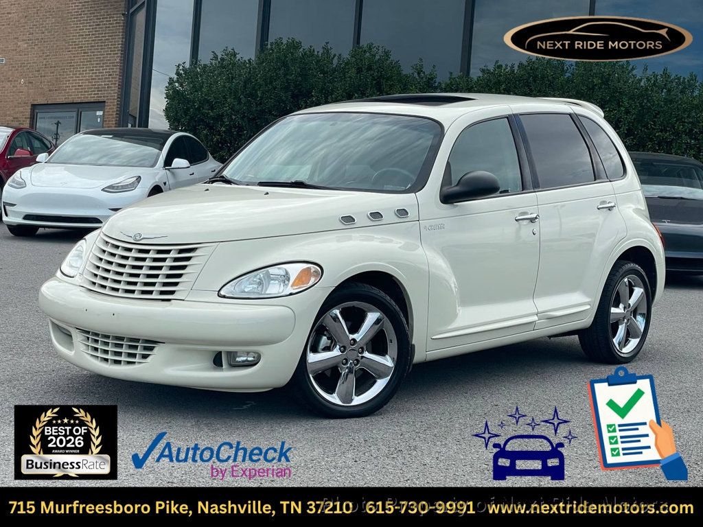 White 2004 Chrysler PT Cruiser Wagon Front-Wheel Drive 5-Speed Automatic