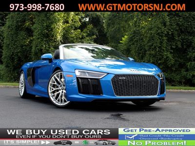 2017 Used Audi R8 Spyder V10 quattro AWD at GT Motors NJ Serving 